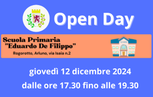 Open Day Primaria DE Filippo Mantegazza