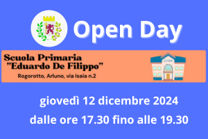 Open Day Primaria DE Filippo Mantegazza