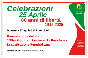 Celebrazioni 25 aprile 25 _libro